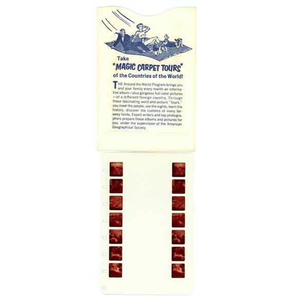 Vintage Tru Vue Tru-Vue Film Card Argentina South America Around The World 3-D - Picture 2 of 2